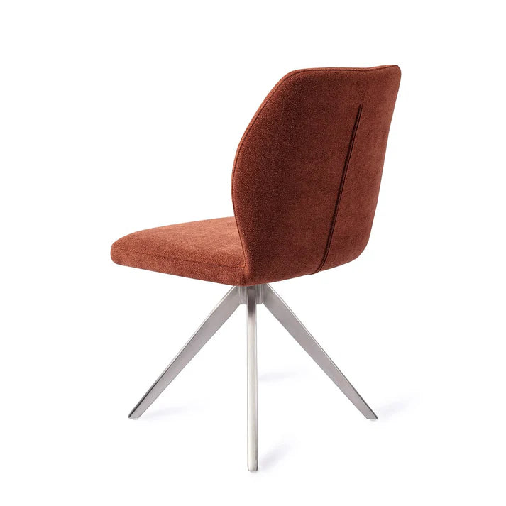 Ikata Eetkamerstoel Turn steel - Cosy Copper