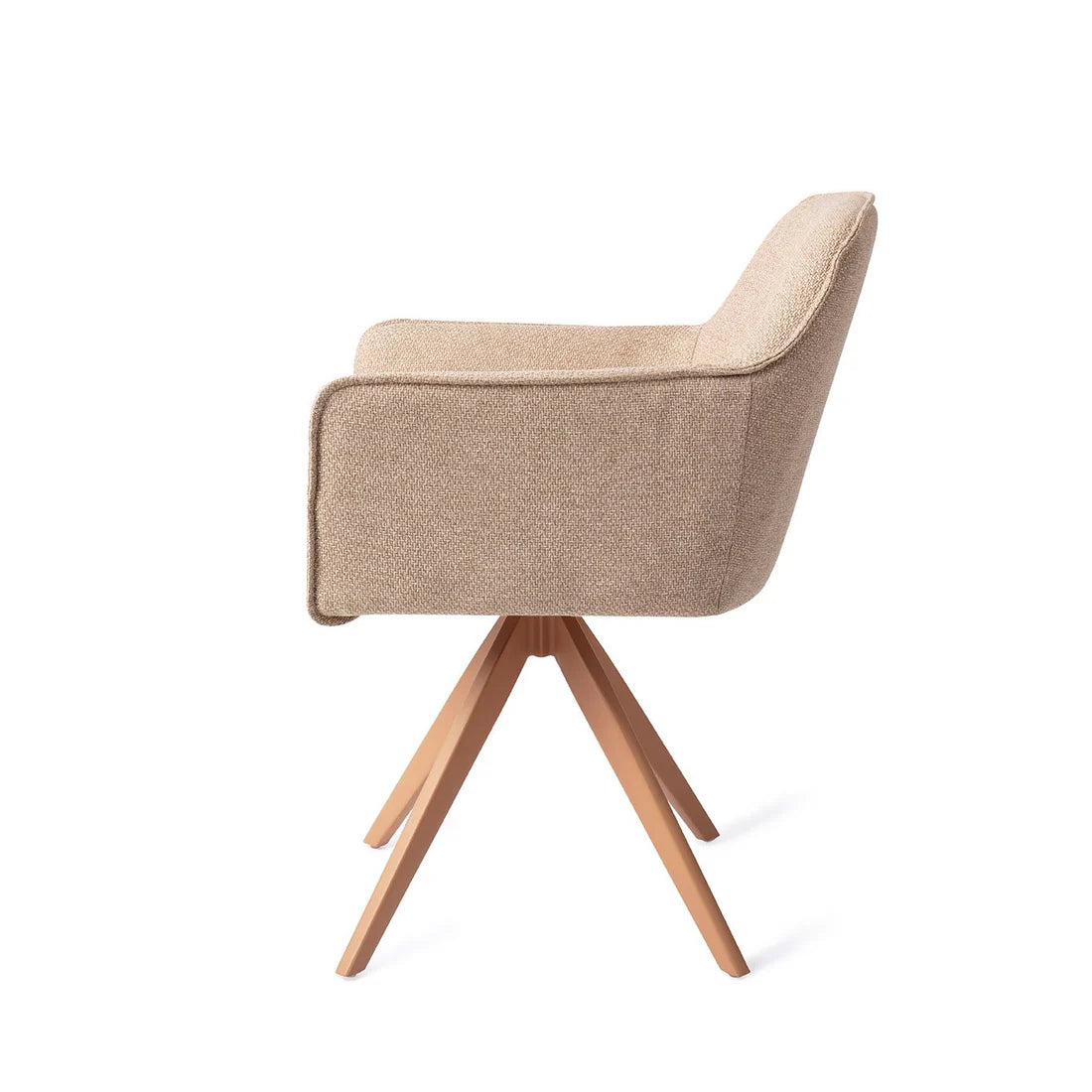 Hofu Eetkamerstoel Turn Peach - Wild Walnut