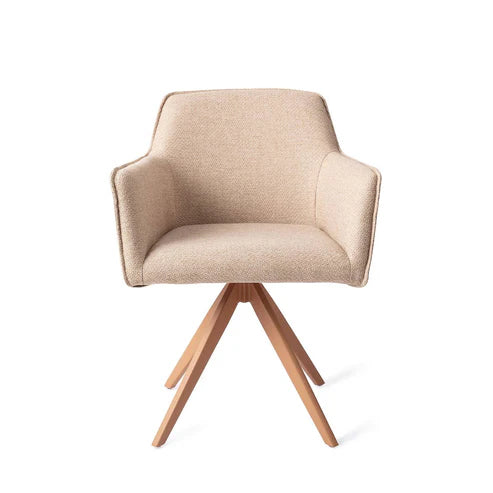 Hofu Eetkamerstoel Turn Peach - Wild Walnut