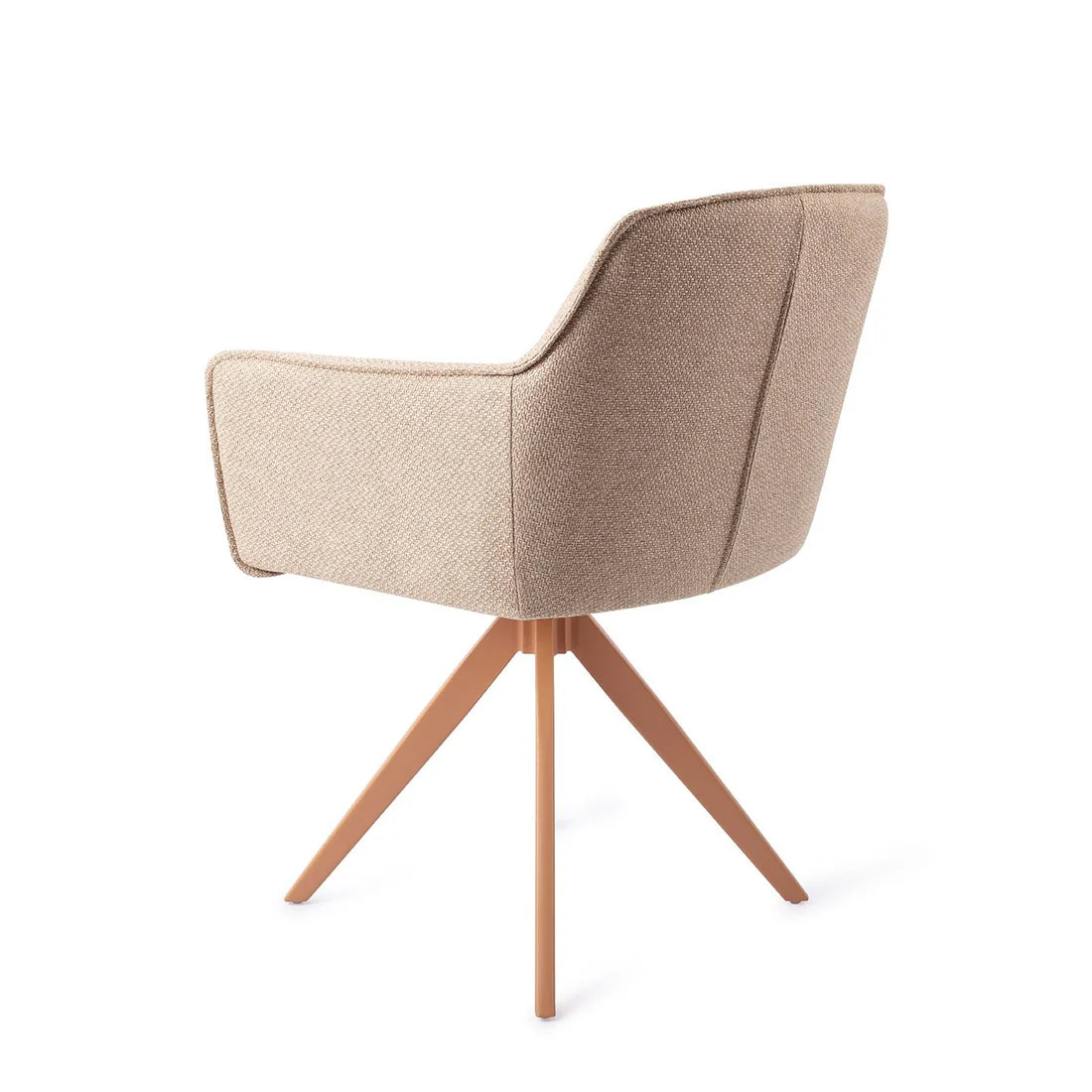 Hofu Eetkamerstoel Turn Peach - Wild Walnut