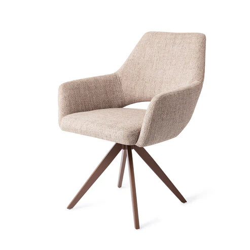 Yanai Eetkamerstoel Turn Brown - Biscuit Beach