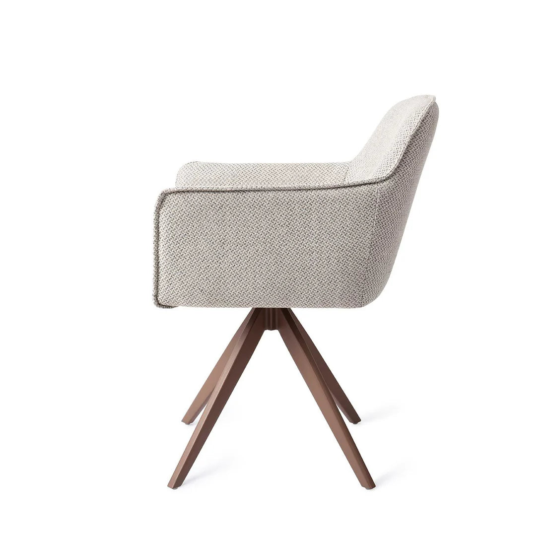 Hofu Eetkamerstoel Turn Brown - Checkers Charm