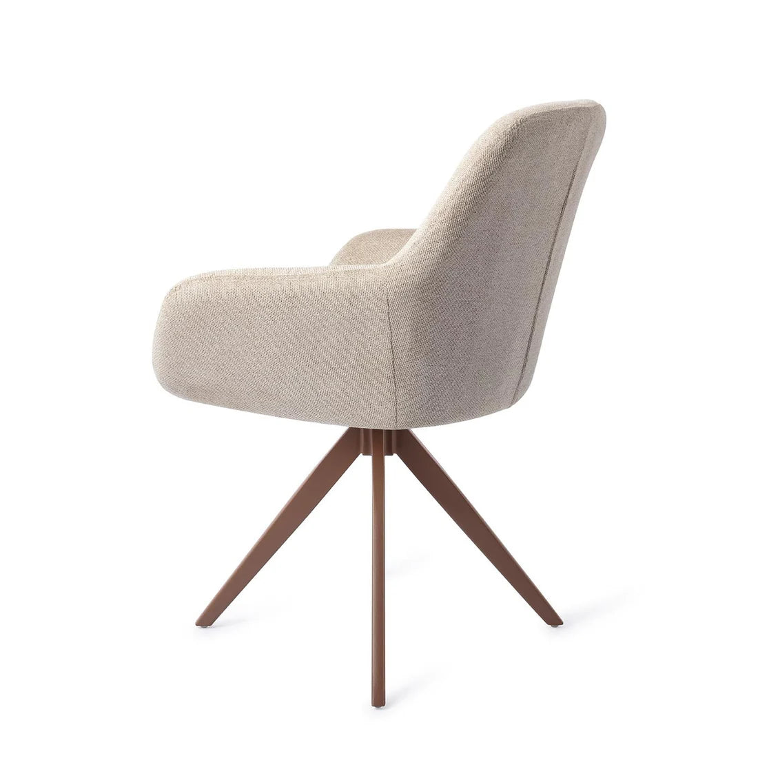 Kushi Eetkamerstoel Turn Brown - Ivory Ivy