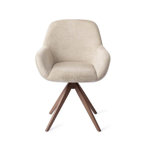 Kushi Eetkamerstoel Turn Brown - Ivory Ivy
