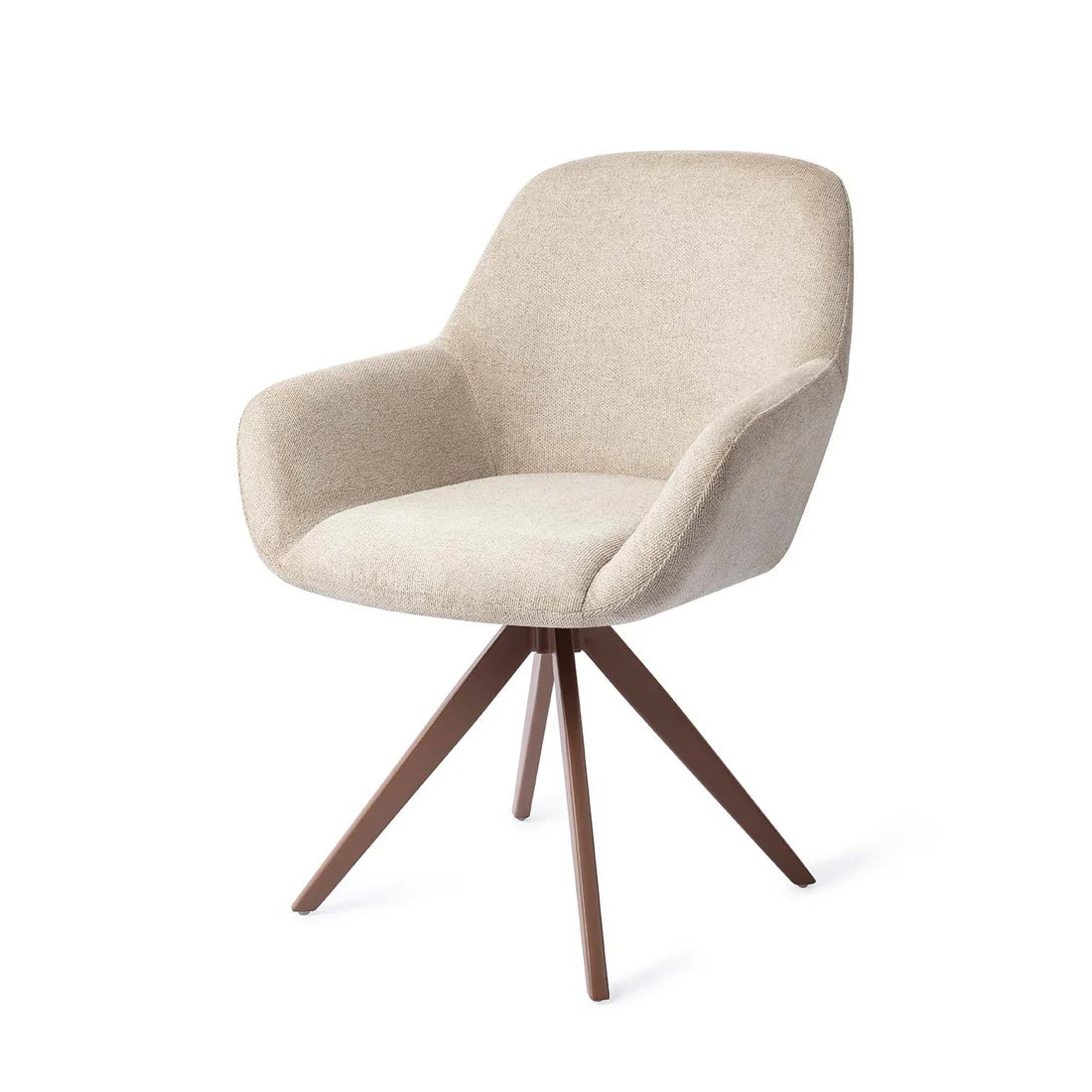 Kushi Eetkamerstoel Turn Brown - Ivory Ivy