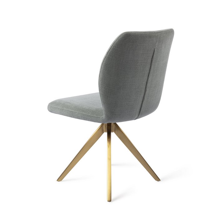 Ikata eetkamerstoel Turn Gold - Breezy Blue