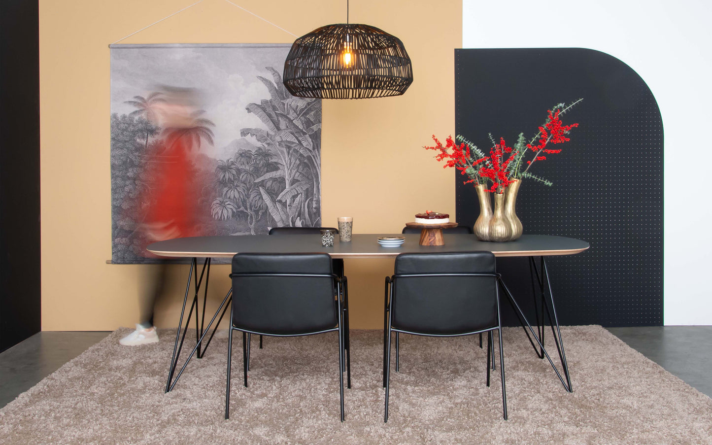 Eettafel Jasper / 300x110cm / Arpa Fenix Verde Comodoro