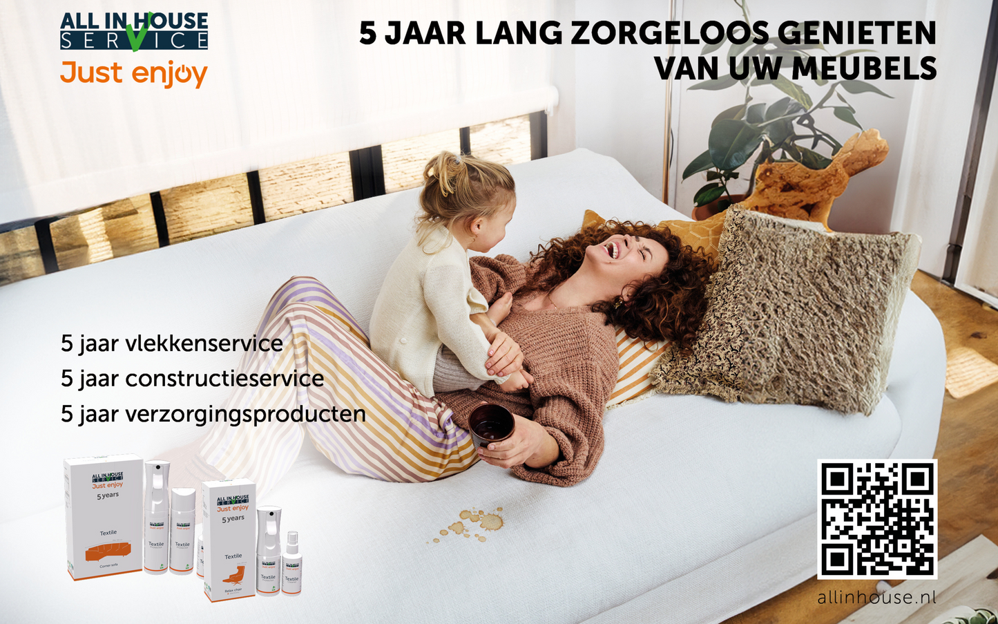 All-in House Service 5 jaar Armchair Textiel – (2 eetkamerstoelen)