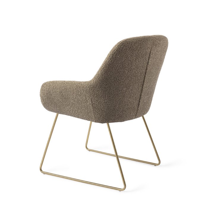 Kushi eetkamerstoel Slide Gold - Moss Meadow