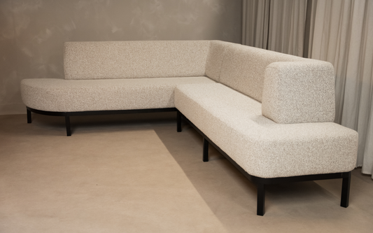 Eetbank Lilo | hoekopstelling rechts