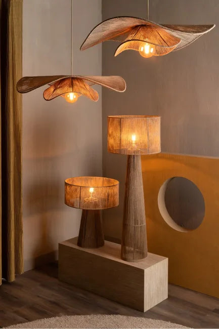 Iggy hanglamp 1*E27 D80cm - Naturel