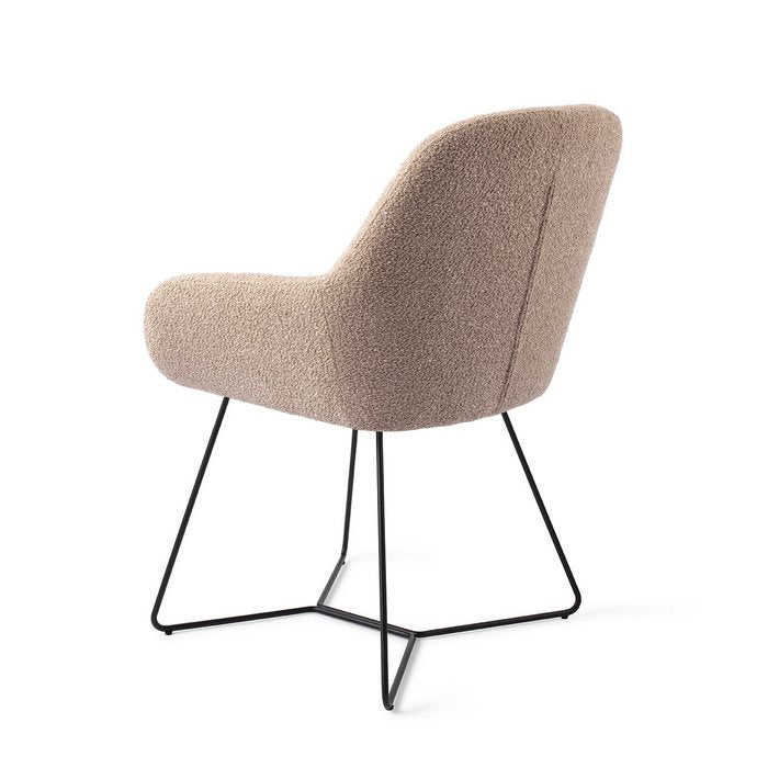 Kushi eetkamerstoel Beehive Black - Flax Relax