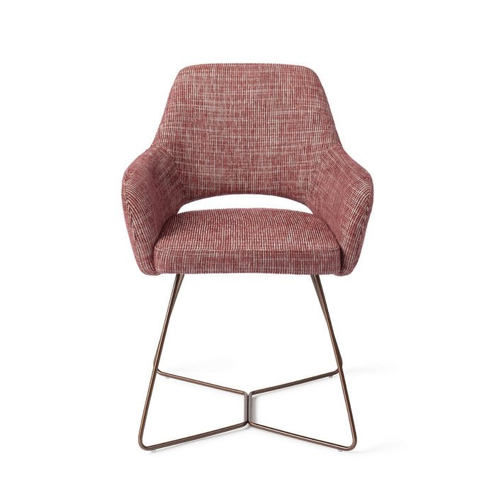 Yanai eetkamerstoel Beehive Rose - Berry Bars