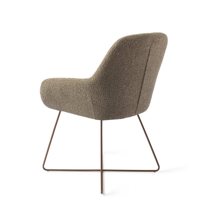 Kushi eetkamerstoel Cross Rose - Moss Meadow