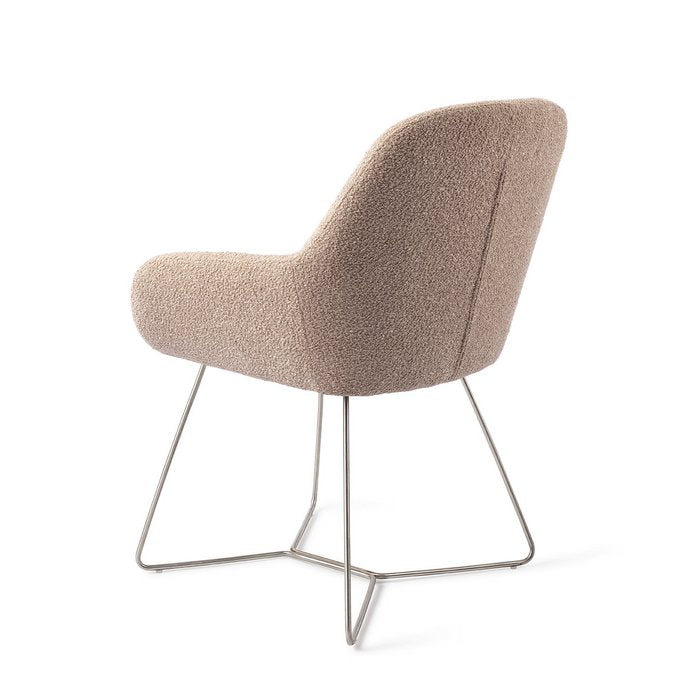 Kushi eetkamerstoel Beehive Steel - Flax Relax