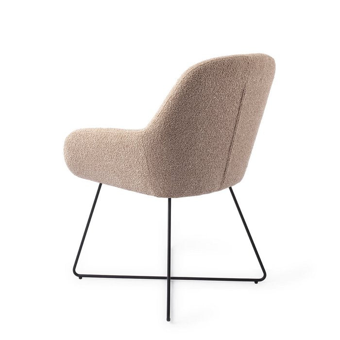 Kushi eetkamerstoel Cross Black - Flax Relax