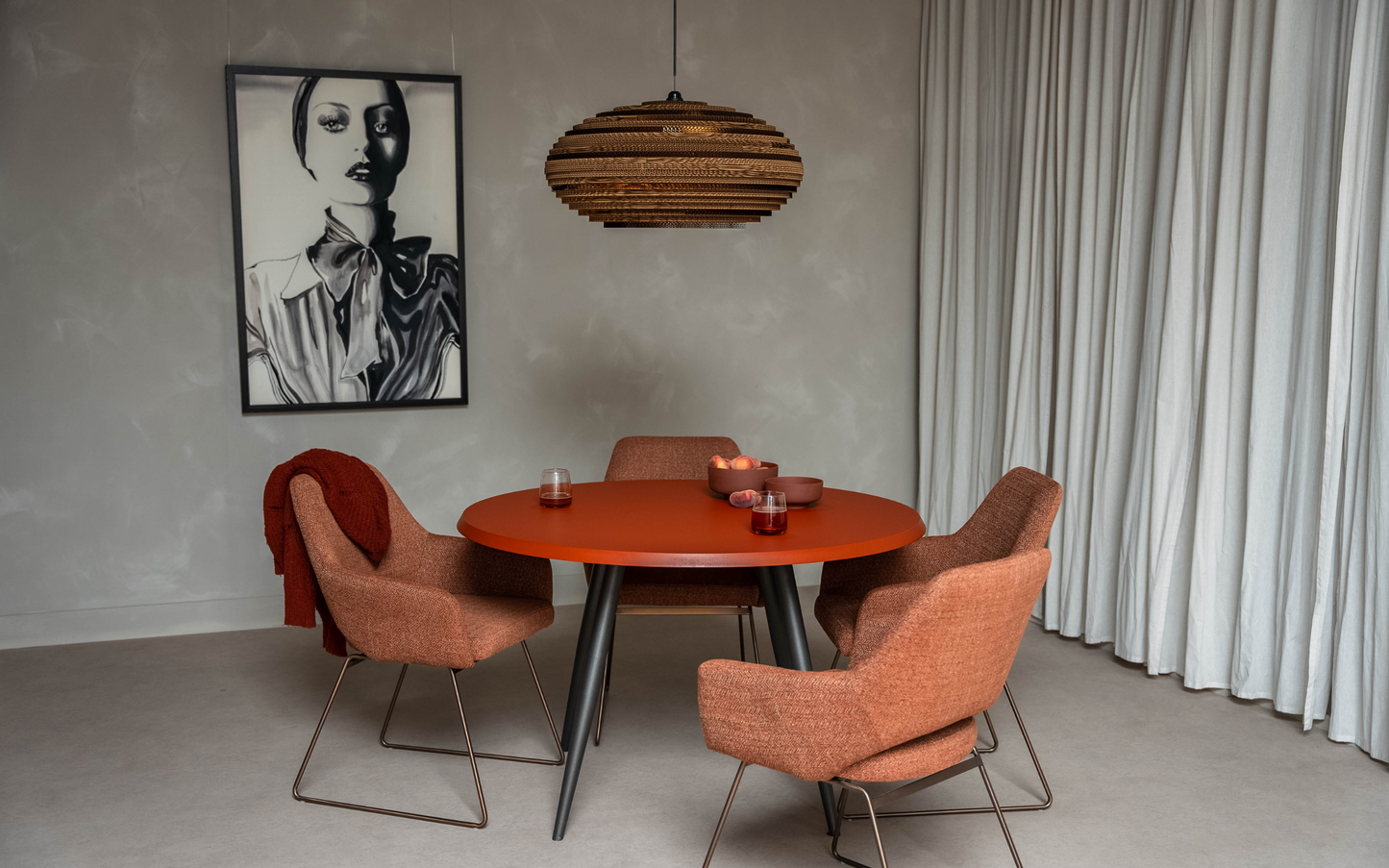 Wanddecoratie Black and White Frame BL Black 80 x 120 cm