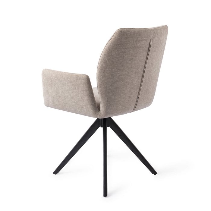 Misaki eetkamerstoel Turn Black - Sand Strand