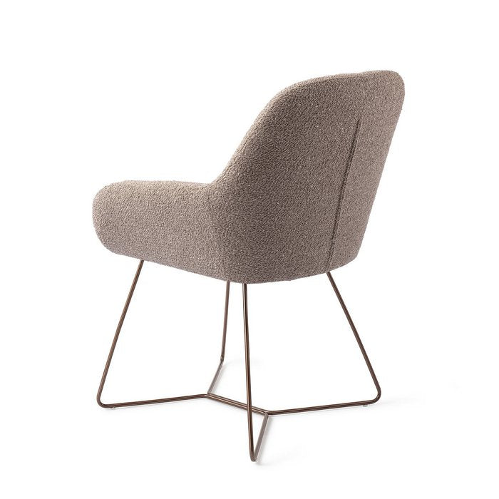 Kushi eetkamerstoel Beehive Rose - Stone Haze