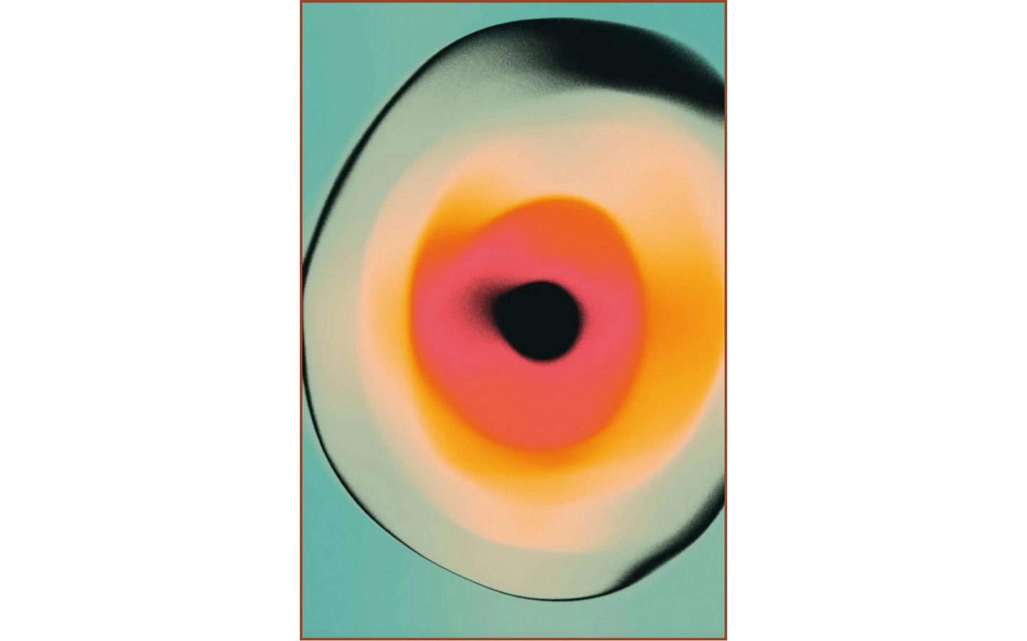 Wanddecoratie Visionair 2 Frame BL Brown 60 x 80 cm