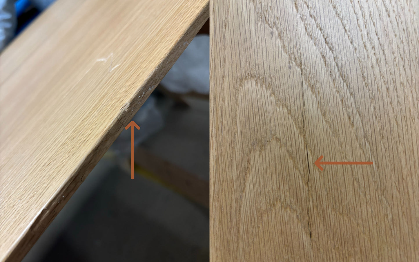 Eettafel Jasper / 260 x 110 cm / Eiken naturel