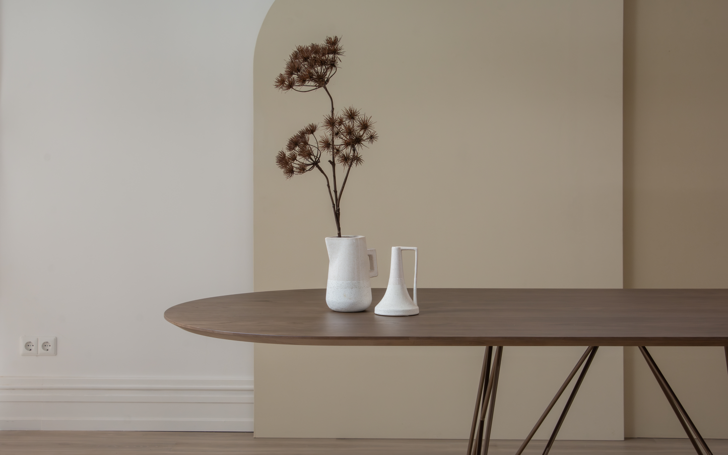 Eettafel Fenna / 240x100cm / Eiken gerookt