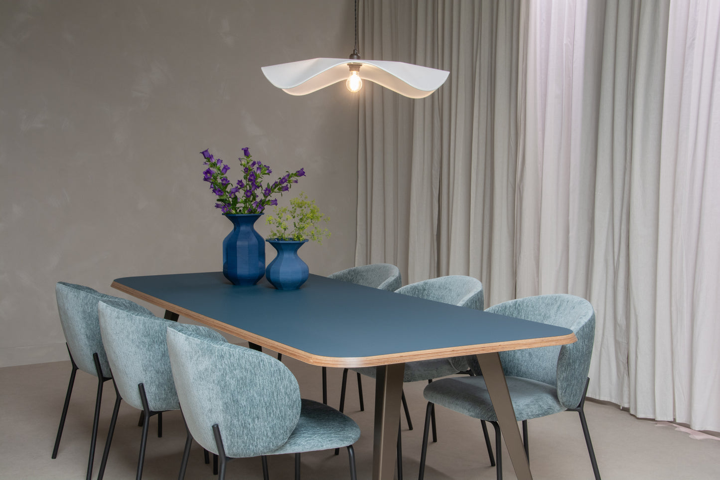 Eettafel Olaf /240x100cm / Arpa Fenix Blu Shaba