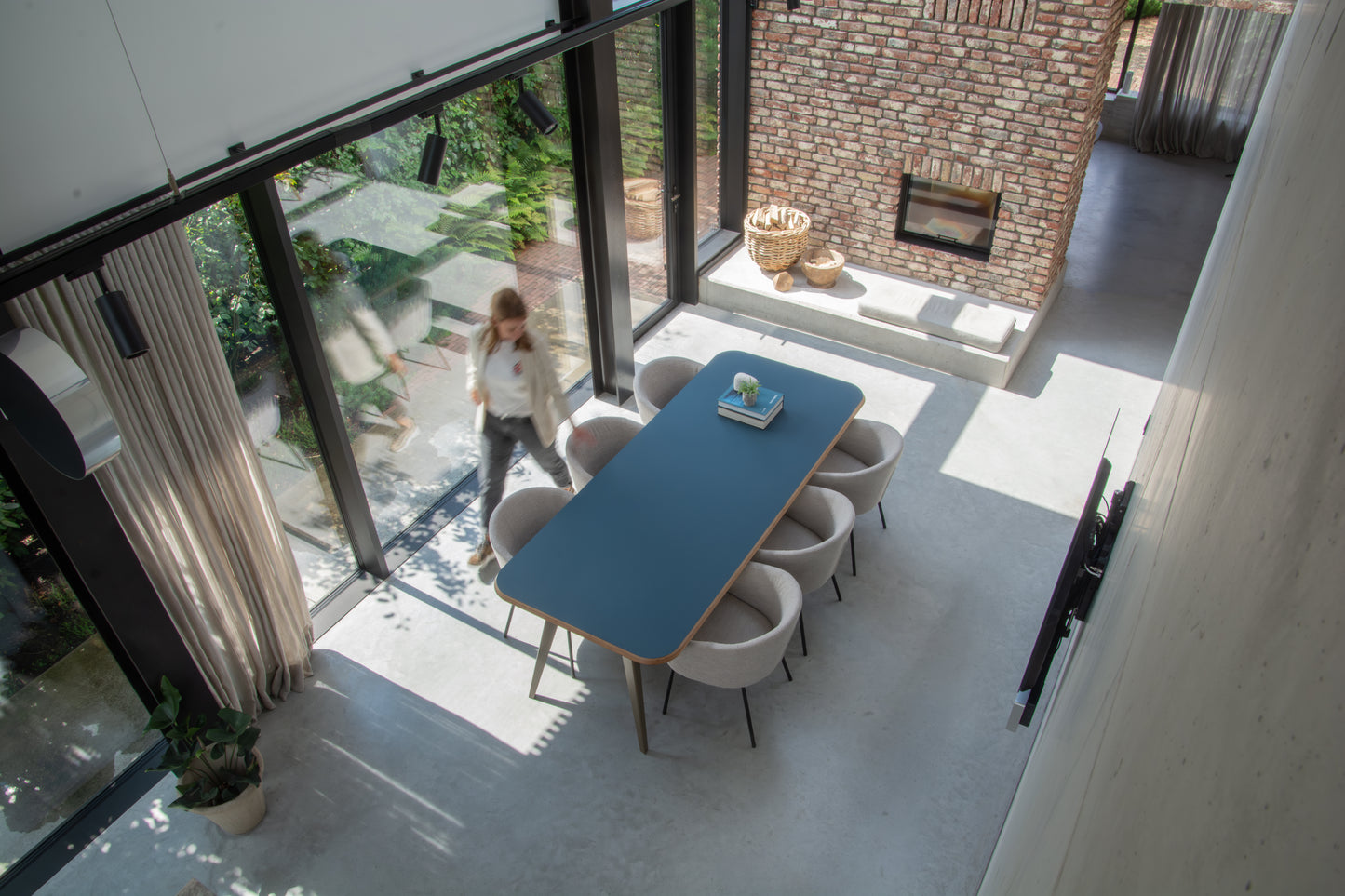 Eettafel Olaf /240x100cm / Arpa Fenix Blu Shaba