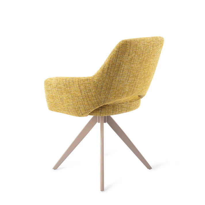 Yanai eetkamerstoel Turn Beige - Lemon Lines