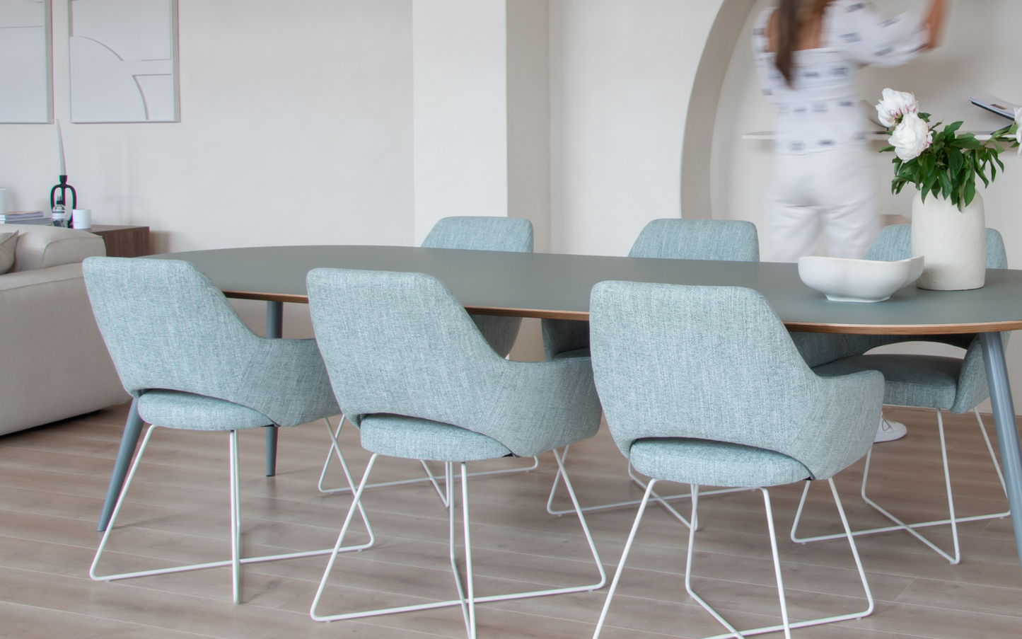 Eettafel Jasper / 300x120cm / Arpa Fenix Verde Kitami