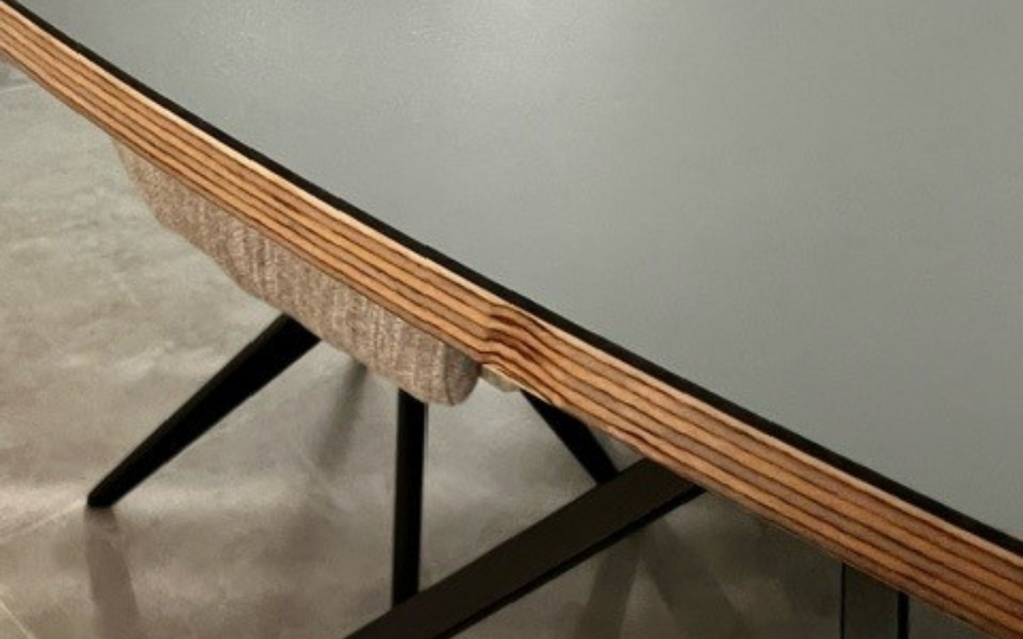 Eettafel Fenna / 300x110cm / Arpa Fenix Verde Comodoro