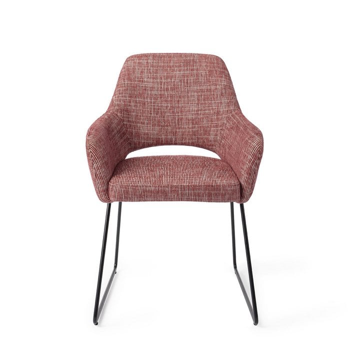 Yanai eetkamerstoel Slide Black - Berry Bars