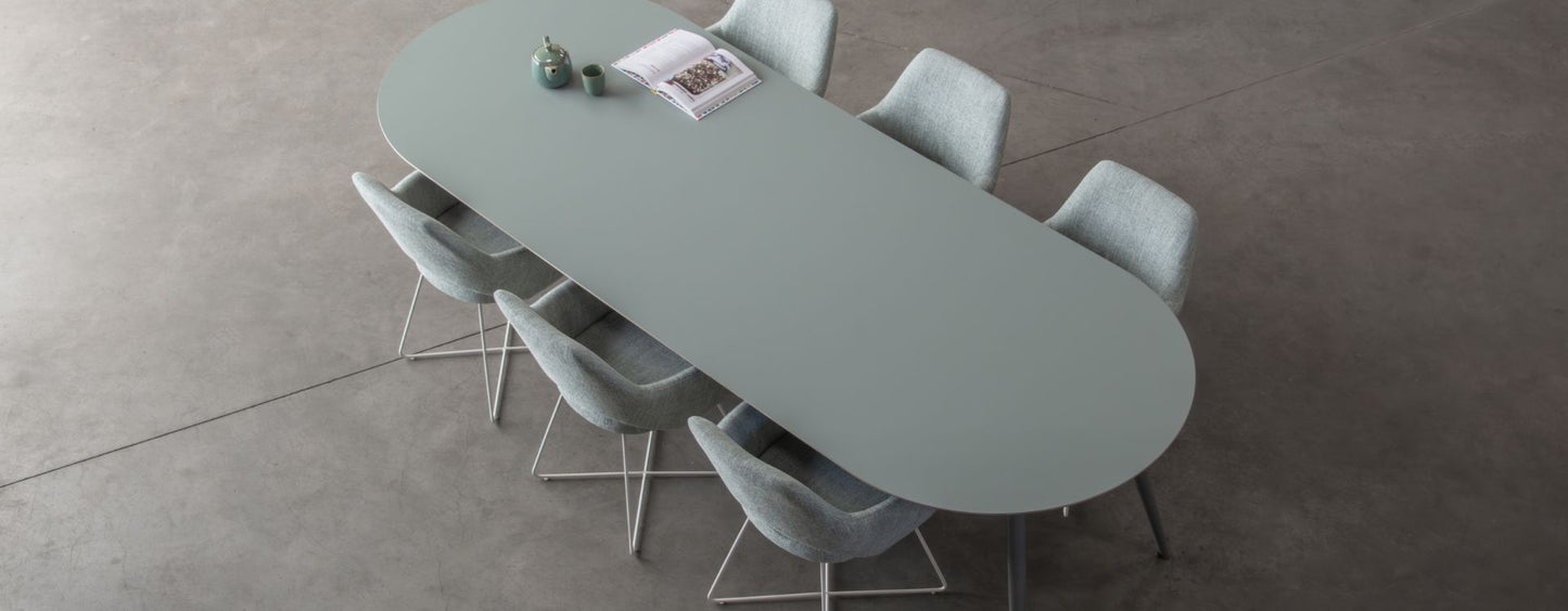 Eettafel Fenna / 300x110cm / Arpa Fenix Verde Kitami
