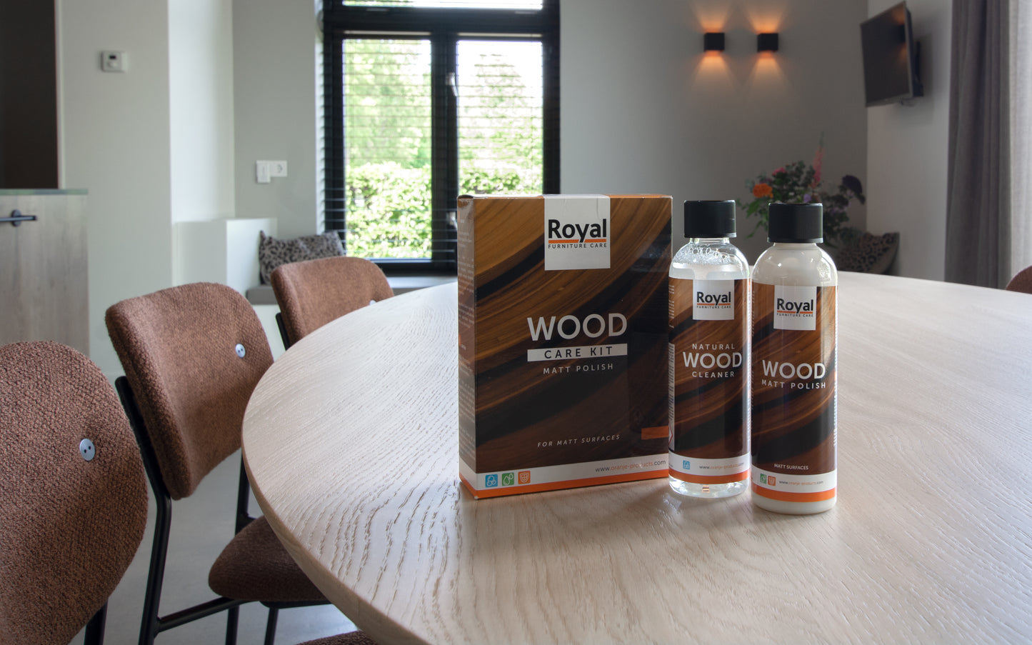Wood Care Kit Matt Polish