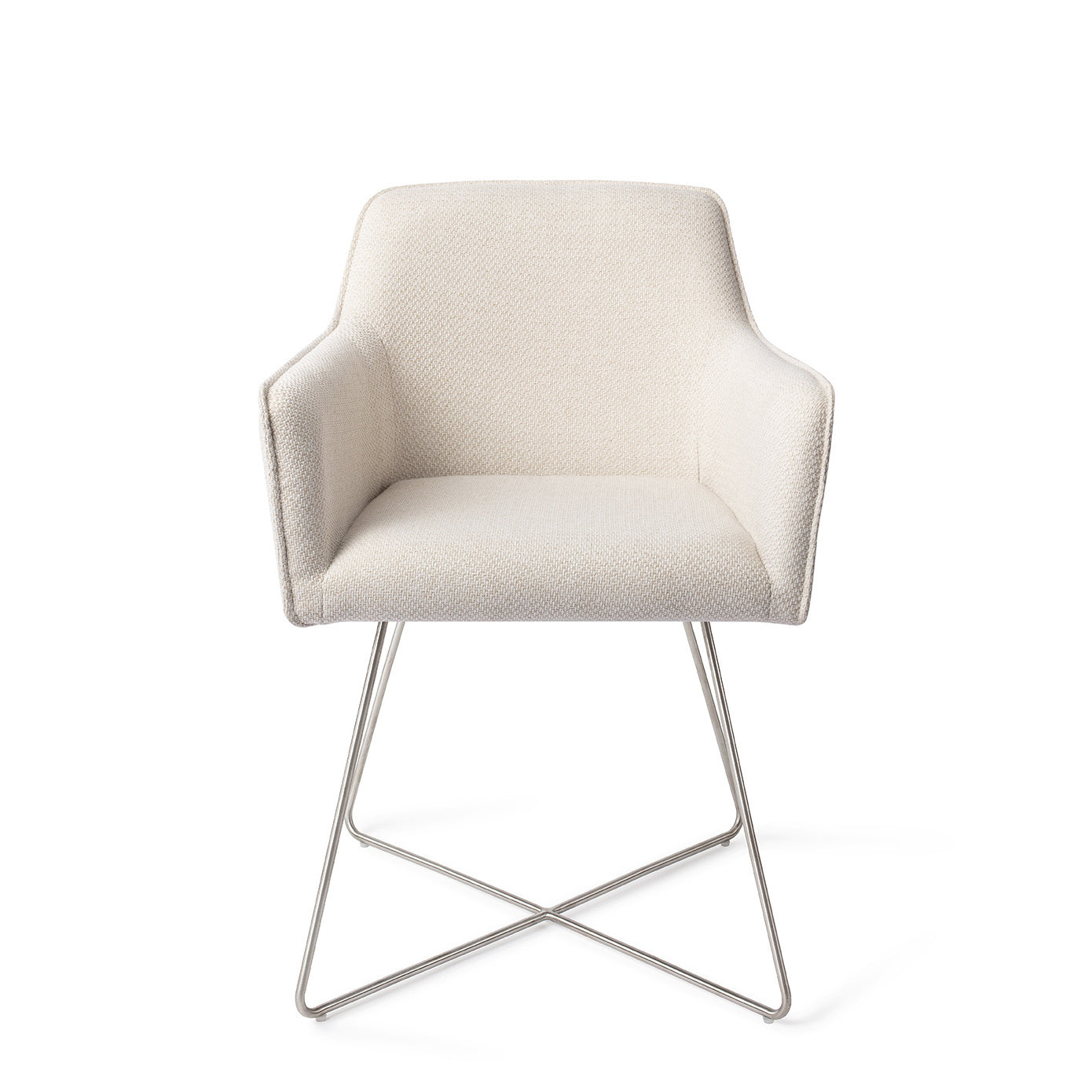 Hofu Eetkamerstoel Cross Steel - Enoki