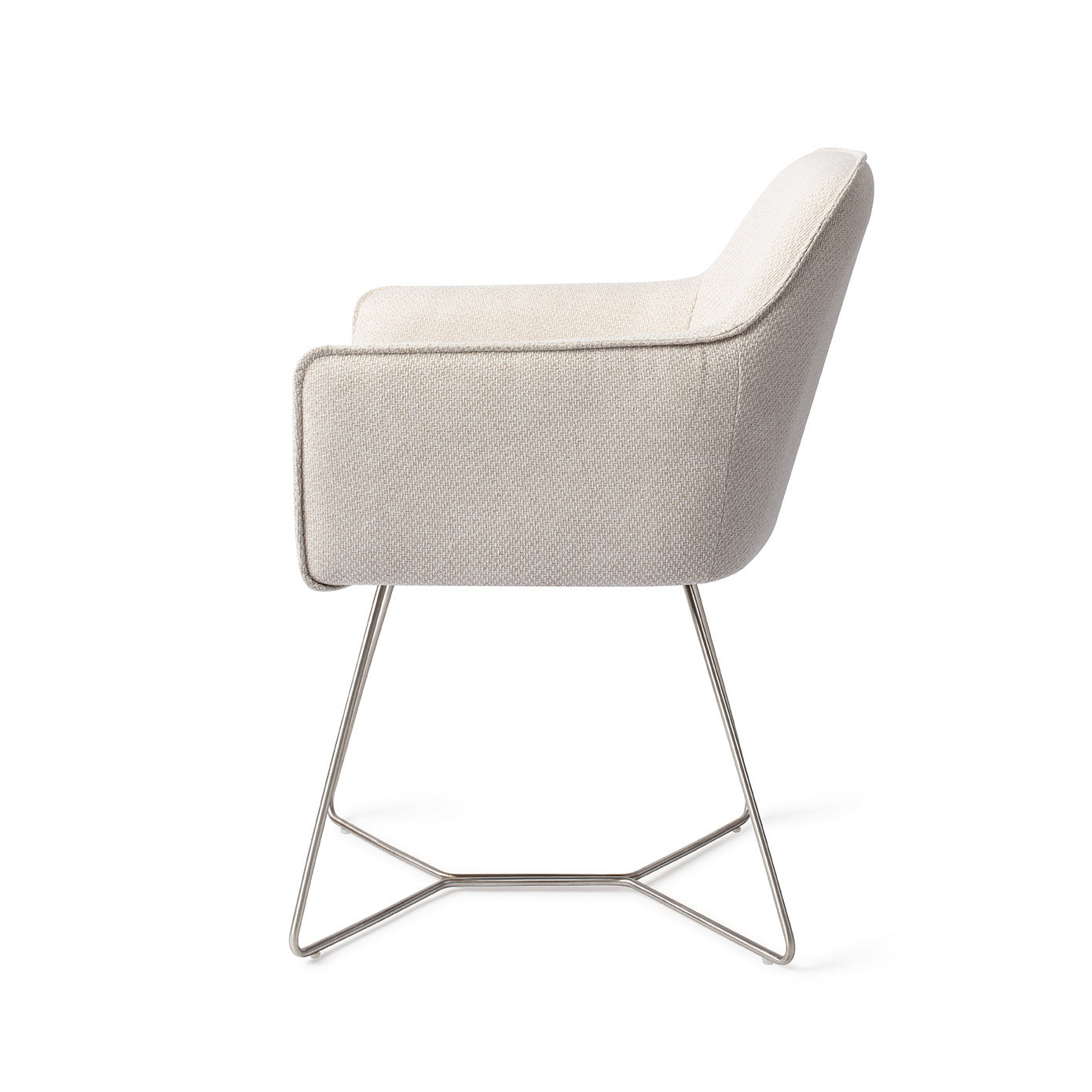 Hofu Eetkamerstoel Beehive Steel - Enoki