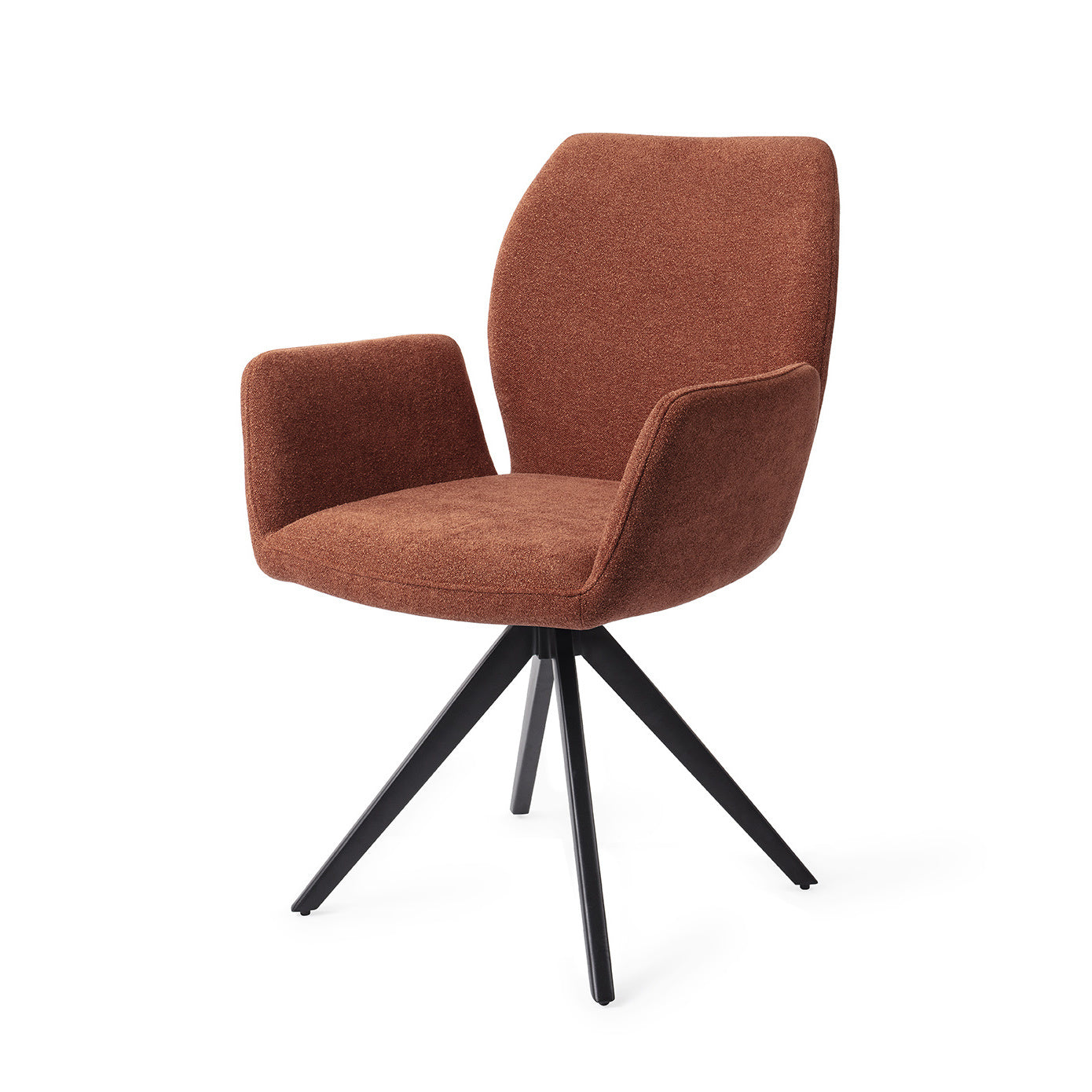 Misaki Eetkamerstoel Turn Black - Cosy Copper