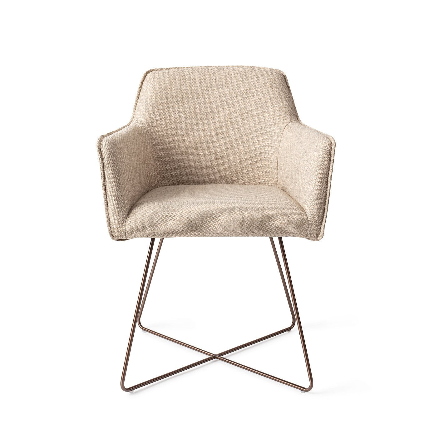 Hofu Eetkamerstoel Cross Rose - Wild Walnut