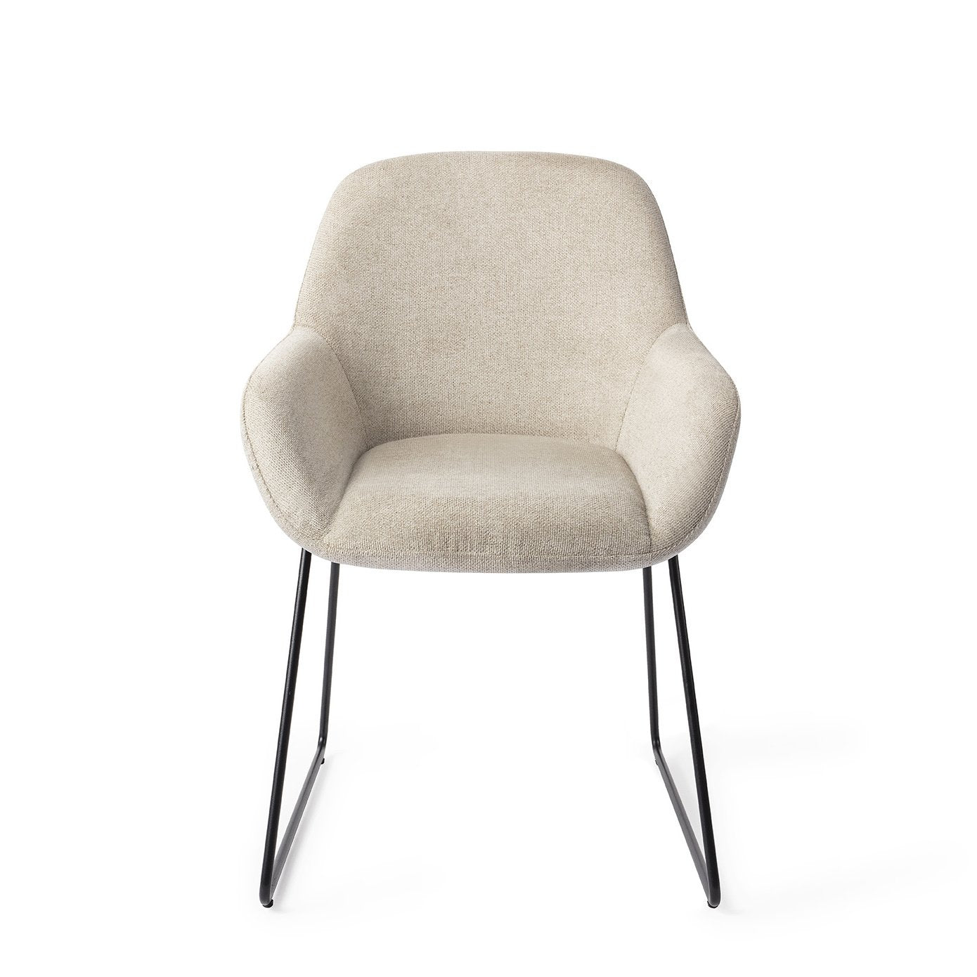Kushi Eetkamerstoel Slide Black - Ivory Ivy