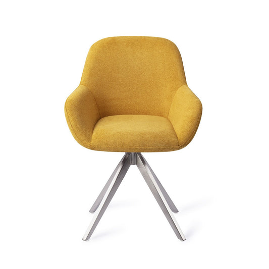 Kushi Eetkamerstoel Turn Steel - Sweet Corn