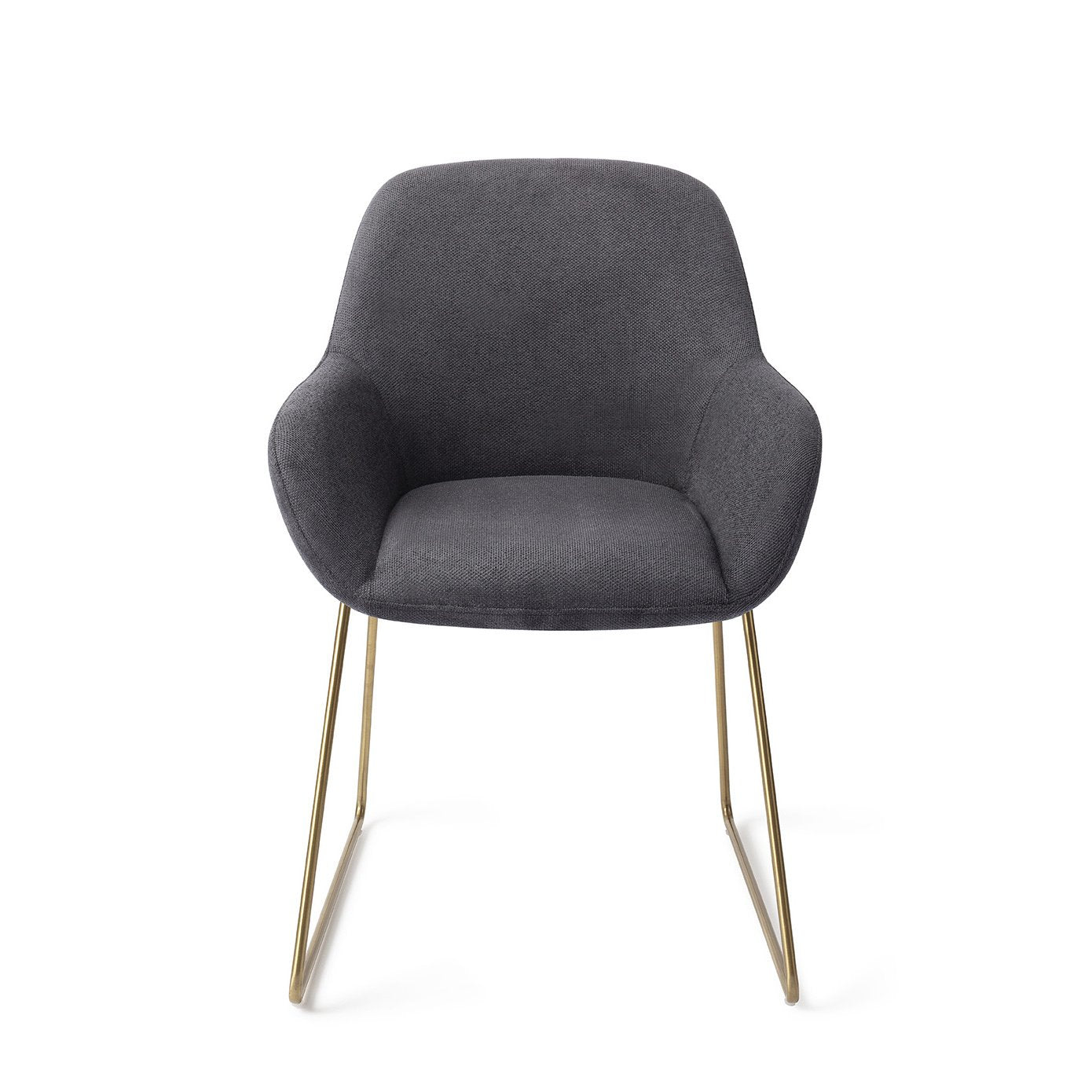 Kushi Eetkamerstoel Slide Gold - Black-Out