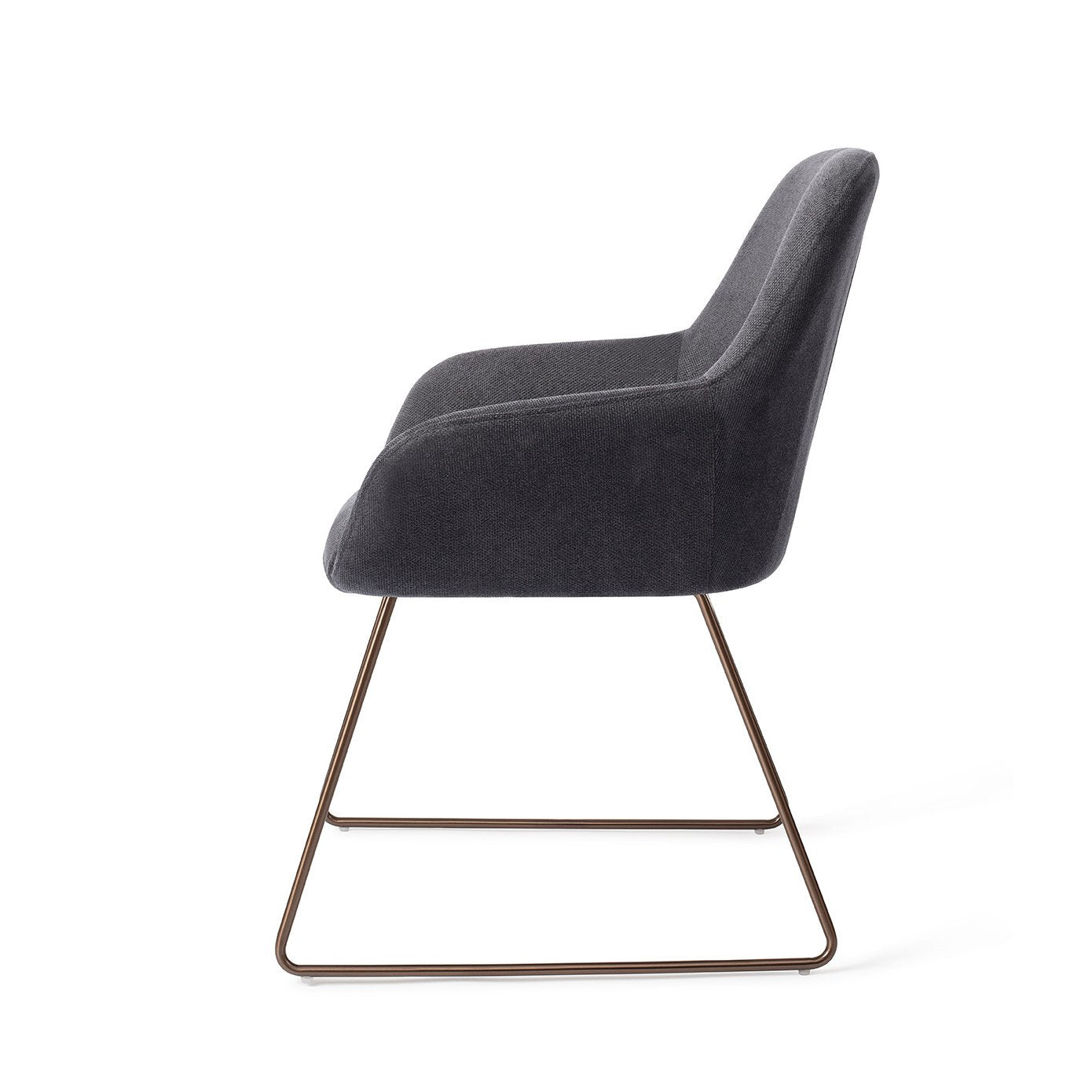 Kushi Eetkamerstoel Slide Rose - Black-Out