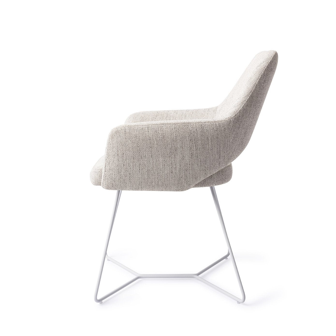 Yanai Eetkamerstoel Beehive White - Pigeon