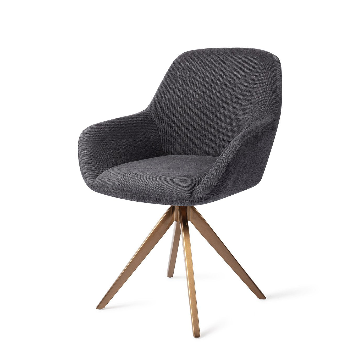 Kushi Eetkamerstoel Turn Rose - Black-Out