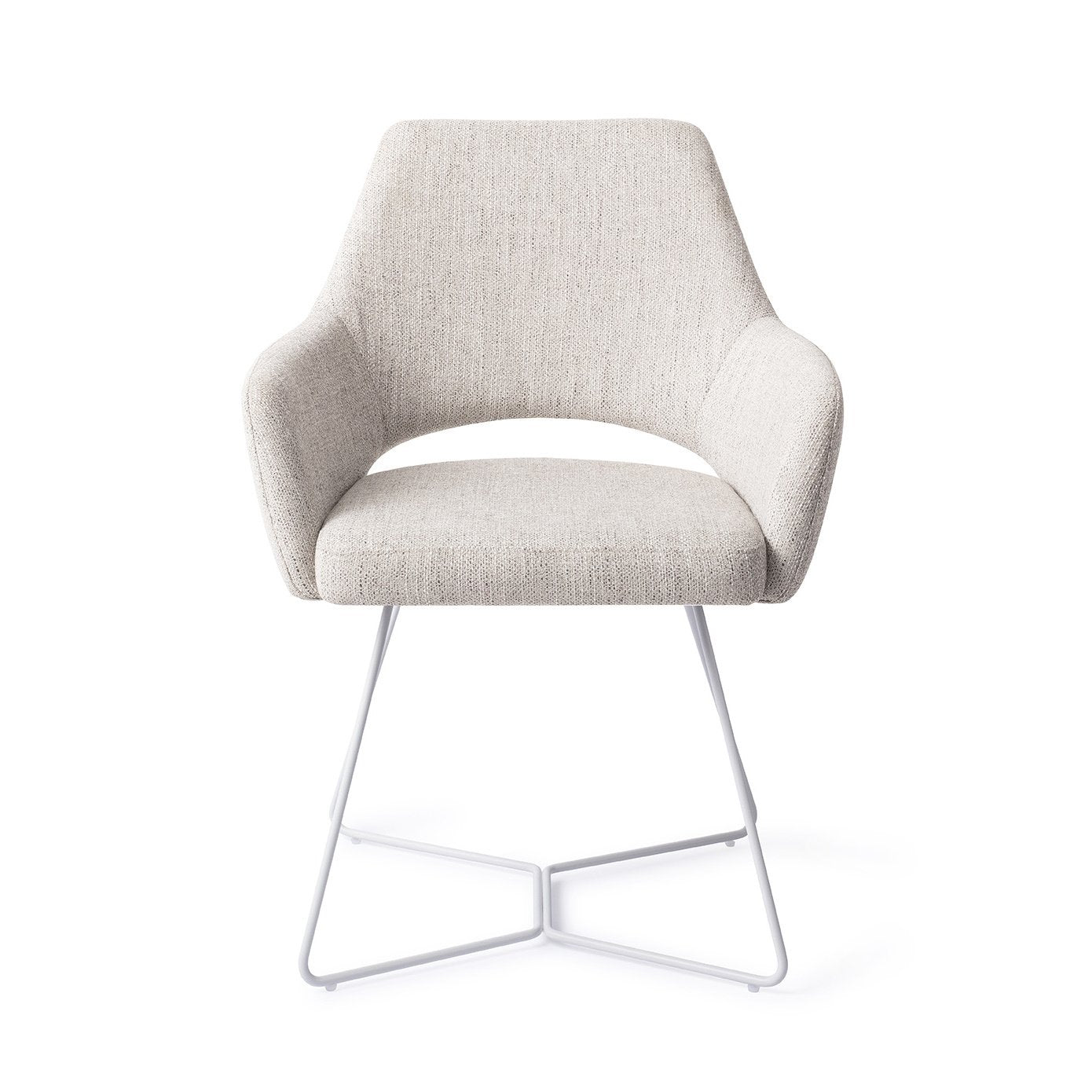 Yanai Eetkamerstoel Beehive White - Pigeon