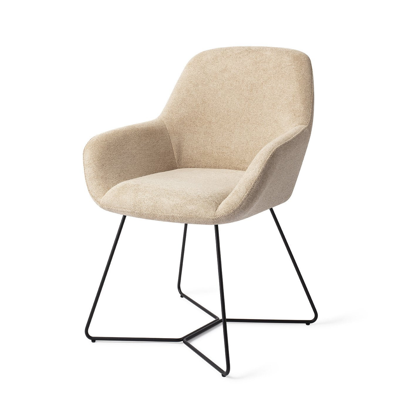 Kushi Eetkamerstoel Beehive Black - Desert Dunes