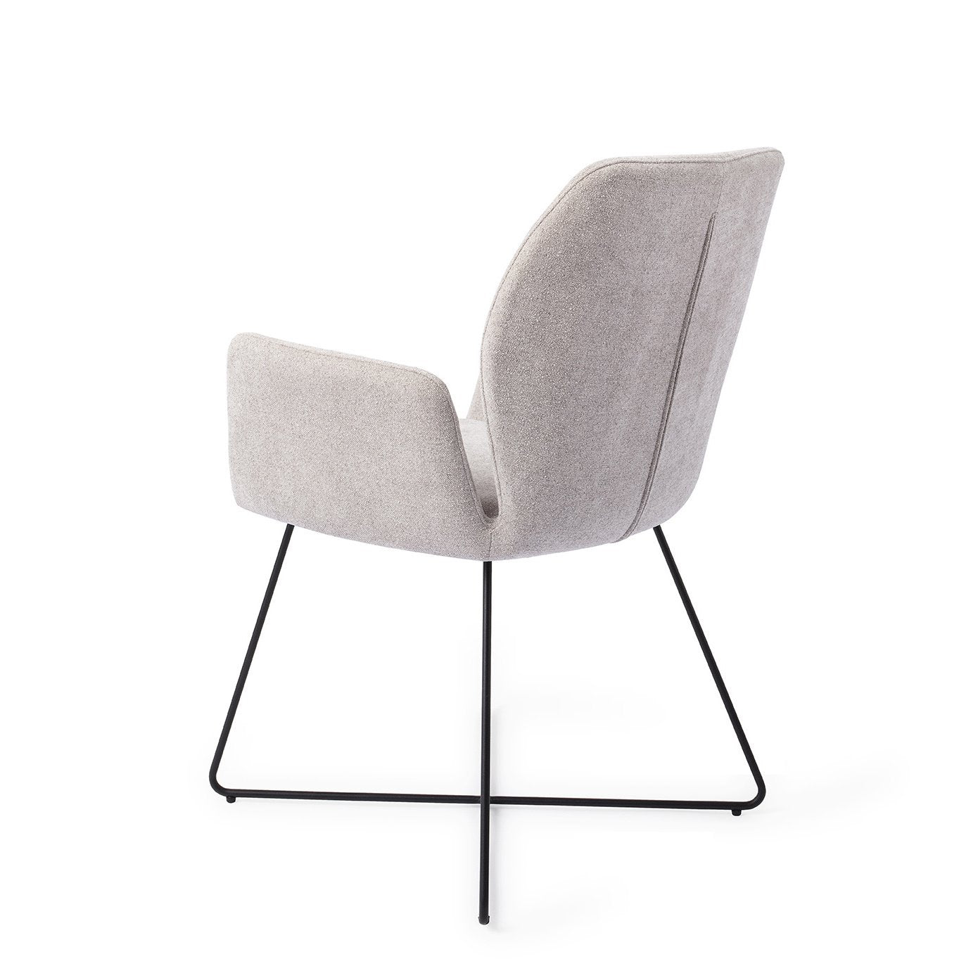 Misaki Eetkamerstoel Cross Black - Pretty Plaster