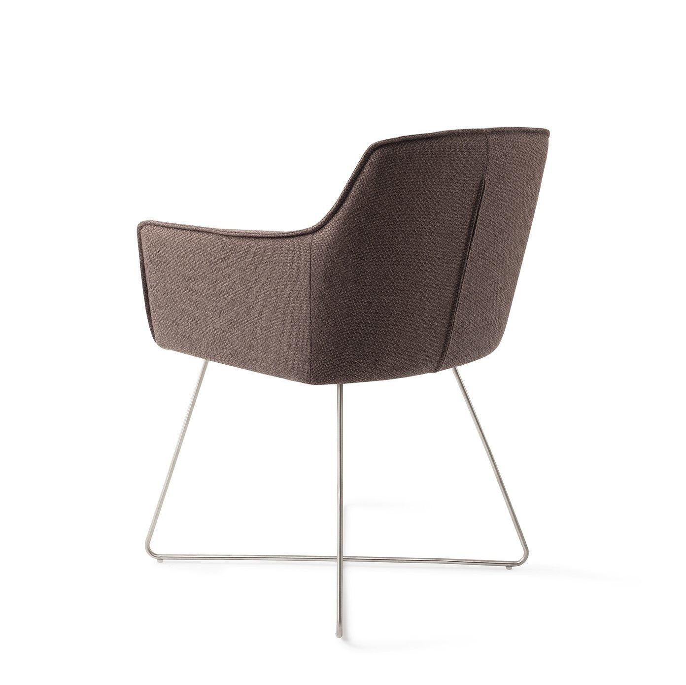Hofu Eetkamerstoel Cross Steel - Potters Clay