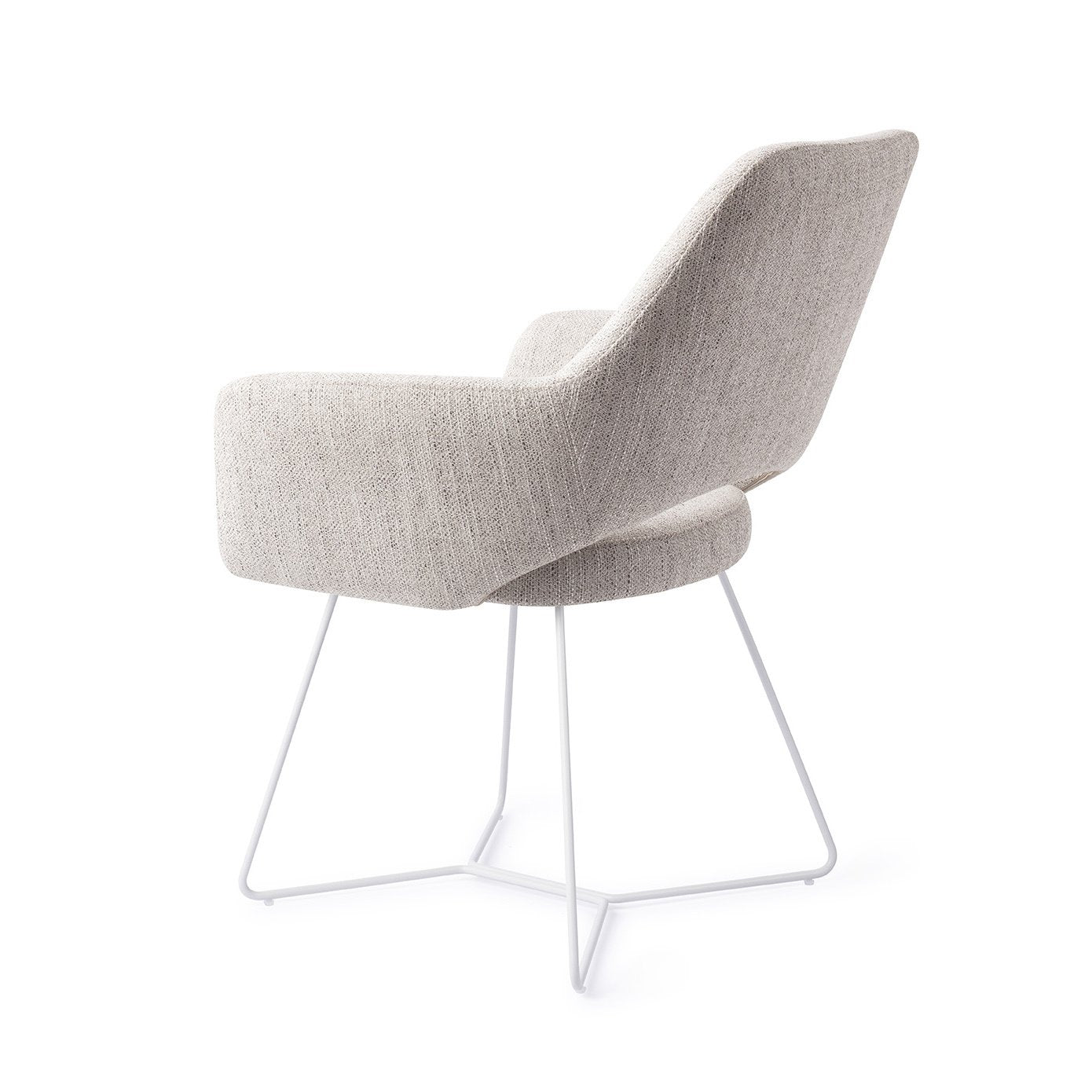 Yanai Eetkamerstoel Beehive White - Pigeon