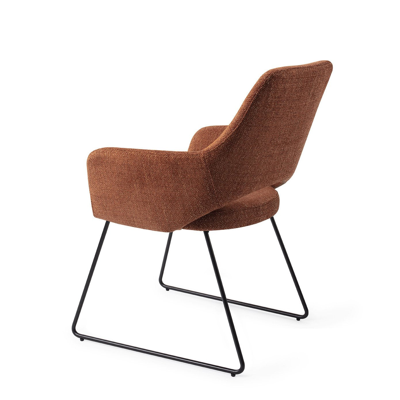 Yanai Eetkamerstoel Slide Black - Tuscan Terra
